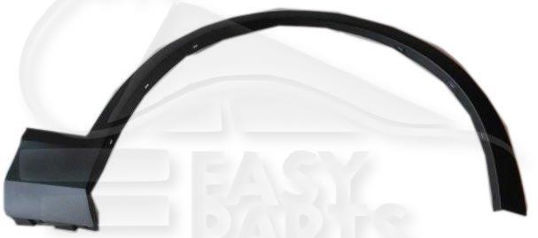 ELARGISSEUR AILE AVD NOIR Pour BMW X4 -F26 - BM230A 05/13→04/18