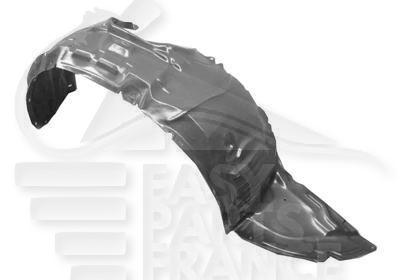 PARE BOUE AILE AVG Pour MAZDA 3 - 4 PTES - MZ054 01/09→12/10