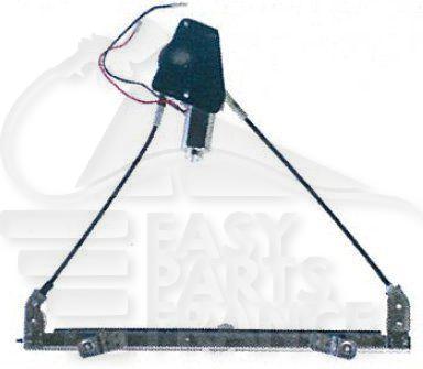 LEVE VITRE AVG ELECT - 2 PTES Pour RENAULT CLIO CAMPUS/STORIA - RN031 07/09→