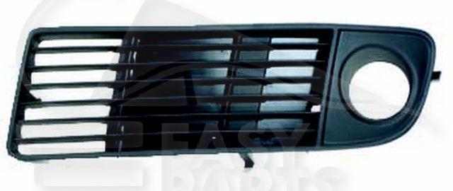 GRILLE DE PC AVG NOIRE A/EMPL AB Pour AUDI A6 - AD092 06/01→04/04