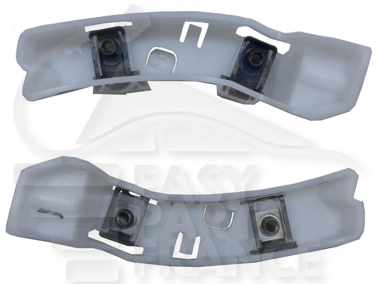 JEU DE BRIDE DE PC AVD/AVG PLASTIQUE Pour PEUGEOT 208 - PG231 04/15→08/19