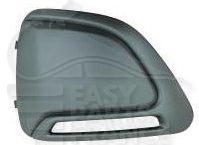 GRILLE DE PC AVD NOIRE S/EMPL AB & MOULURE A/EMPL FEU DE JOUR Pour PEUGEOT 108 - PG220 05/14→