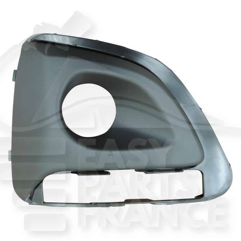 GRILLE DE PC AVD NOIRE A/EMPL AB & MOULURE & FEU DE JOUR Pour PEUGEOT 108 - PG220 05/14→