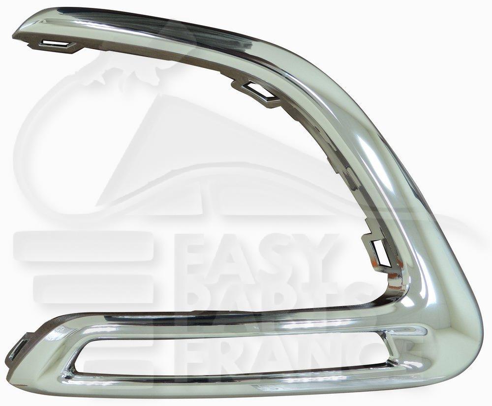 MOULURE DE GRILLE PC AVD CHROMEE Pour PEUGEOT 108 - PG220 05/14→