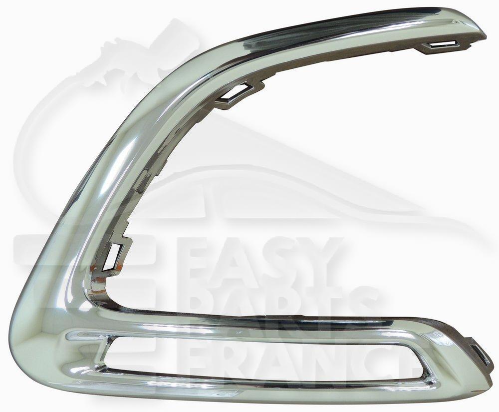 MOULURE DE GRILLE PC AVG CHROMEE Pour PEUGEOT 108 - PG220 05/14→