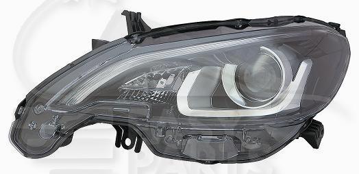 OPT G HIR2 ELECT S/MOTEUR - FEU DE JOUR LED Pour PEUGEOT 108 - PG220 05/14→