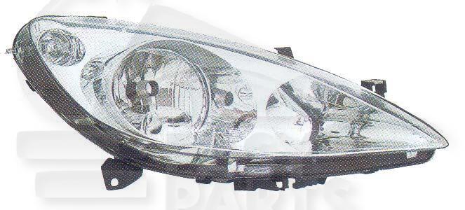 OPT D H1+H7 ELECT A/MOTEUR Pour PEUGEOT 307 - PG060 04/01→03/05