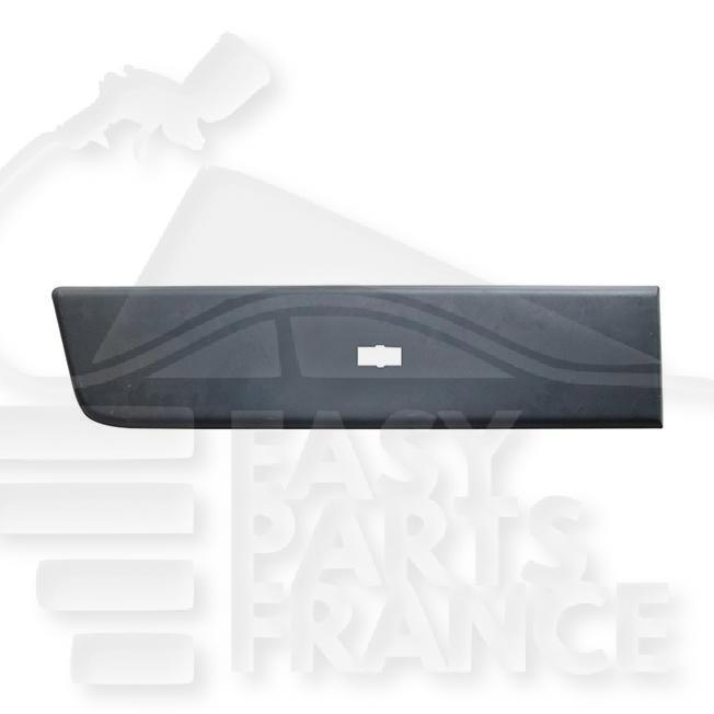 MOULURE LATT ARD A/TROU FEU DE POSITION - EXTRA LONG NOIRE Pour FIAT DUCATO - FT085 07/14→