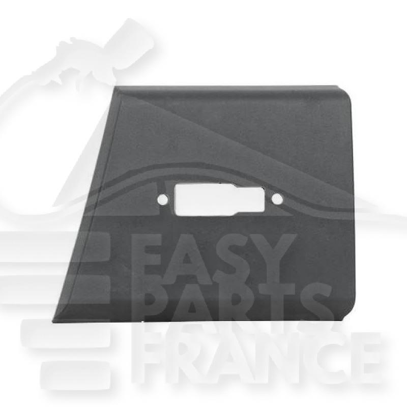 MOULURE MONTANT AVD A/TROU FEU DE POSITION - LONG NOIRE Pour PEUGEOT BOXER - PG184 12/14→