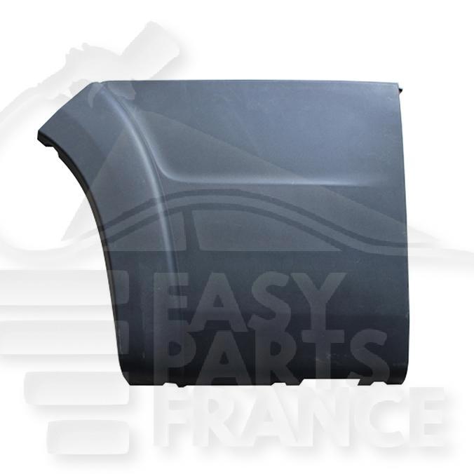 MOULURE LATT AILE ARD NOIRE Pour PEUGEOT BOXER - PG184 12/14→