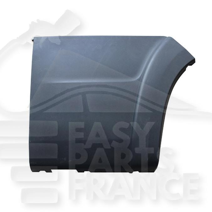 MOULURE LATT AILE ARG NOIRE Pour PEUGEOT BOXER - PG184 12/14→