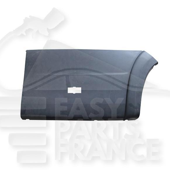 MOULURE LATT AILE ARD A/TROU FEU DE POSITION NOIRE Pour PEUGEOT BOXER - PG184 12/14→