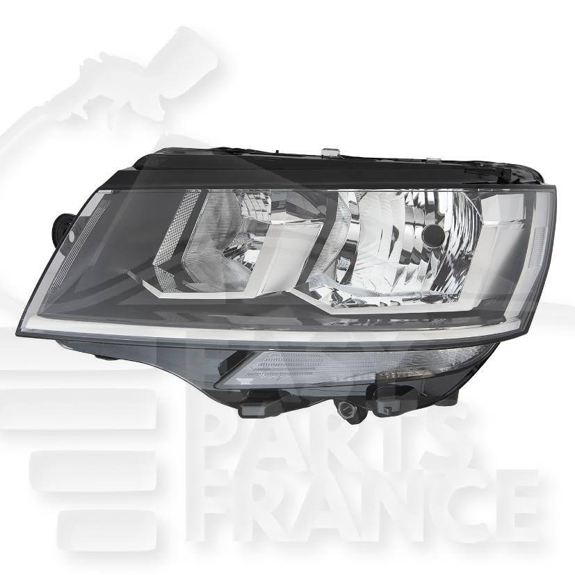 OPT G H7+H15 ELECT A/MOTEUR & FEU DE JOUR LED Pour VOLKSWAGEN TRANSPORTER T6 CARAVELLE- - VO207 02/19→