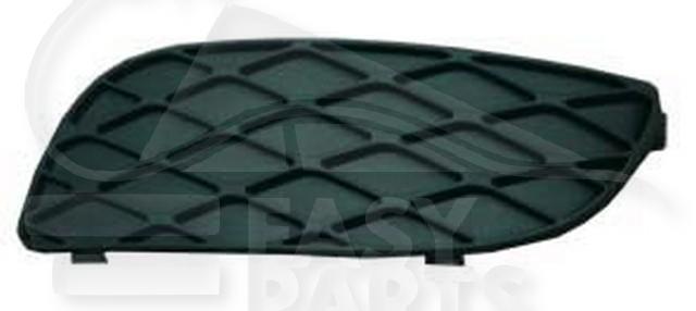 GRILLE DE PC AVD NOIRE Pour TOYOTA YARIS - TY231 05/03→11/05