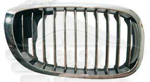 GRILLE DE CALANDRE D CHROMEE Pour BMW S3 E46 3 PTES / COUPE - BM043 02/03→