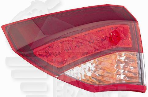 FEU ARG EXT - 5 PTES Pour RENAULT LAGUNA - RN075 10/10→04/13