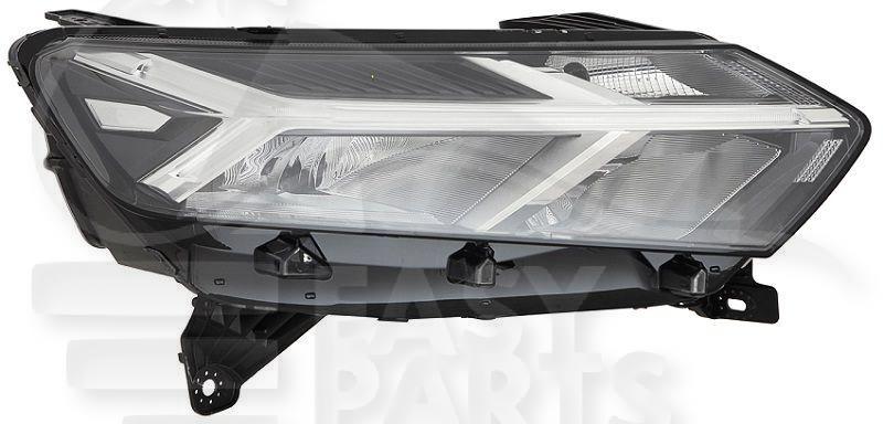 OPT D H7 ELECT A/MOTEUR & FEU DE JOUR LED Pour DACIA JOGGER - DC110 03/22→