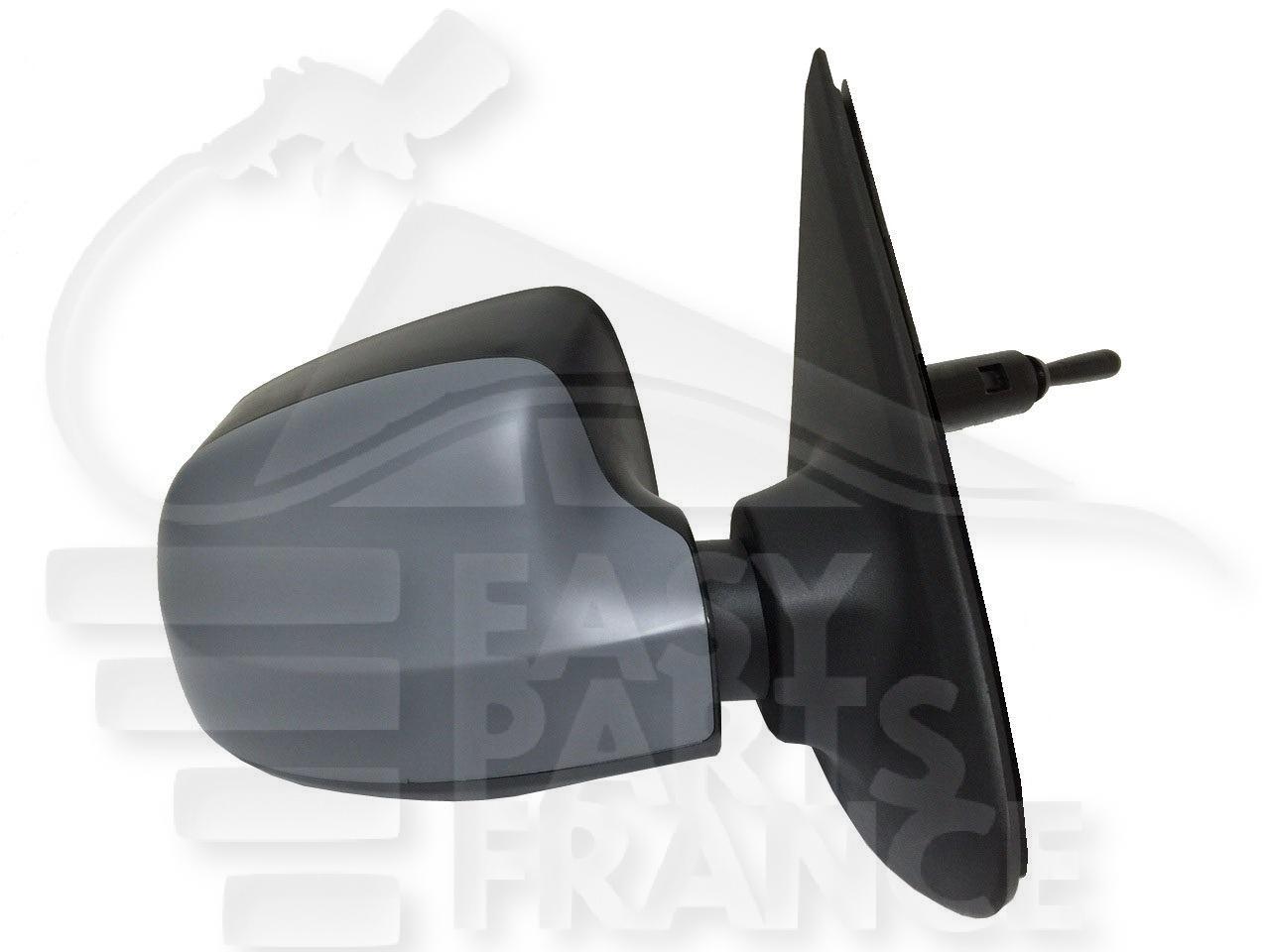 RETRO D A CABLE A PEINDRE Pour DACIA LOGAN MCV VAN - DC043 12/16→