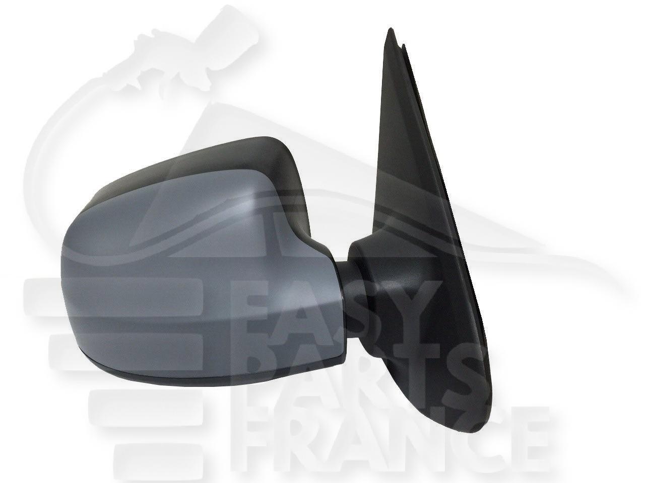RETRO D ELECT CHAUF A/SONDE DE TEMP A PEINDRE Pour DACIA LOGAN MCV VAN - DC043 12/16→