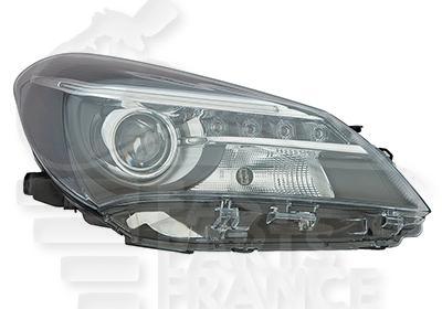 OPT D HIR2 ELECT S/MOTEUR A/FEU DE JOUR LED F/NOIR Pour TOYOTA YARIS - TY235 10/14→03/17