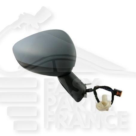 RETRO D ELECT CHAUF BASE NOIRE COQUE A PEINDRE A/FEU & SONDE DE TEMP 9 PINS Pour CITROEN C4 - CT082 10/10→12/17