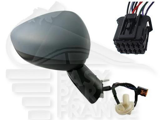 RETRO D ELECT CHAUF BASE & COQUE A PEINDRE A/FEU & SONDE DE TEMP 10 PINS Pour CITROEN C4 - CT082 10/10→12/17