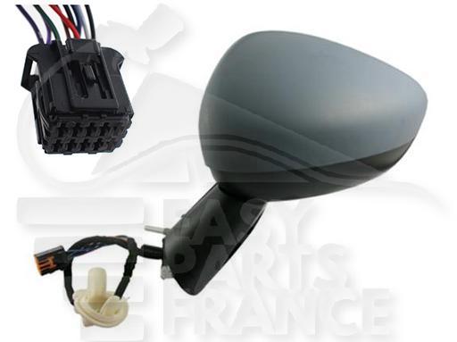 RETRO G ELECT CHAUF BASE & COQUE A PEINDRE A/FEU 8 PINS Pour CITROEN C4 - CT082 10/10→12/17