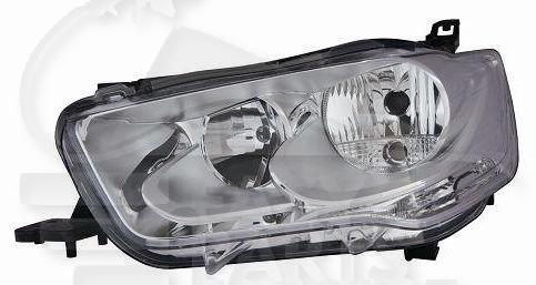 OPT G H7+H1 ELECT S/MOTEUR A/FEU DE JOUR Pour CITROEN ELYSEE - CT071 06/12→12/16