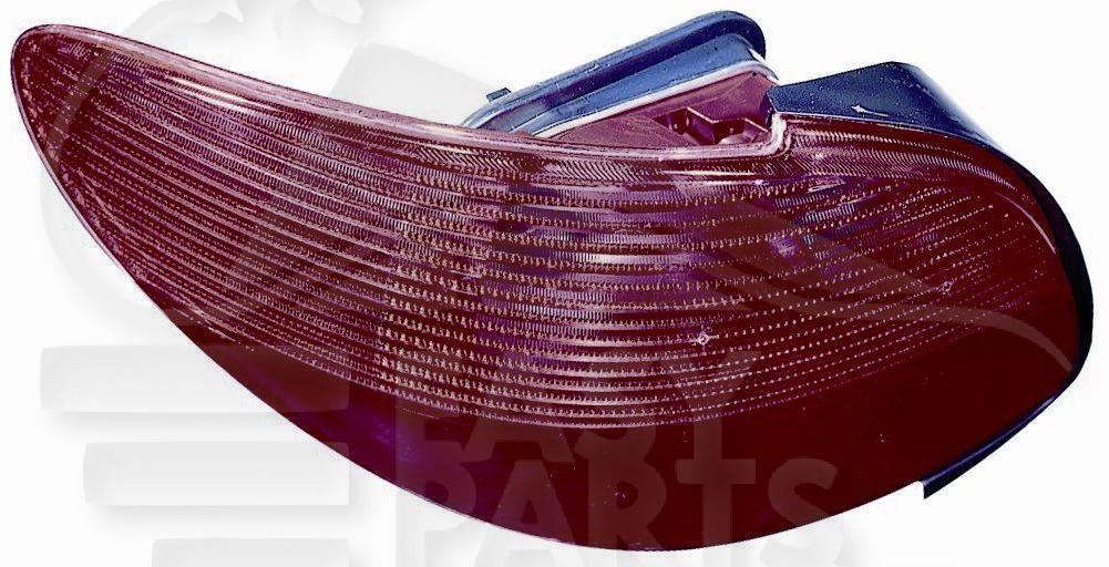 FEU ARG Pour PEUGEOT 206 CC - PG033 01/01→