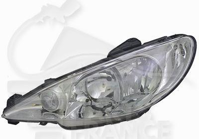 OPT G H1+H7 ELECT S/MOTEUR Pour PEUGEOT 206 - PG030 09/98→07/09