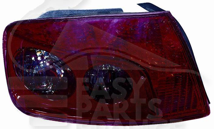 FEU ARG - 4 PTES Pour PEUGEOT 407 - PG085 04/04→