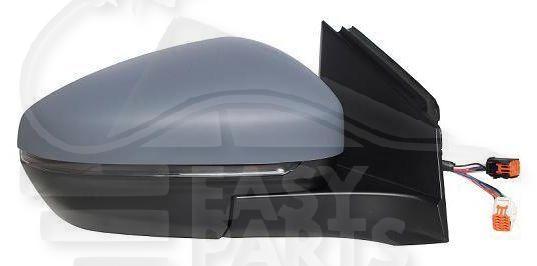 RETRO D ELECT CHAUF A PEINDRE A/FEU & FEU DE SOL & SONDE DE TEMP RAB ELECT 12 PINS - 10/17→ Pour PEUGEOT 3008 - PG142 07/16→09/20