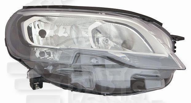 OPT D H7+H1 ELECT A/MOTEUR & FEU DE JOUR LED Pour PEUGEOT EXPERT/TRAVELLER - PG193 04/16→