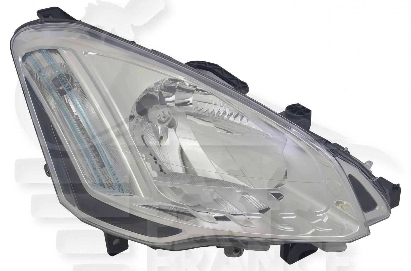OPT D H4 ELECT A/MOTEUR mod TEPEE Pour PEUGEOT PARTNER - PG214 06/15→02/18