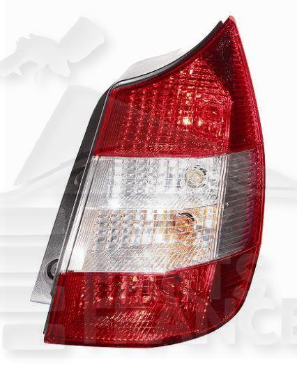 FEU ARD ROUGE/BLANC Pour RENAULT SCENIC - RN132 07/03→07/06