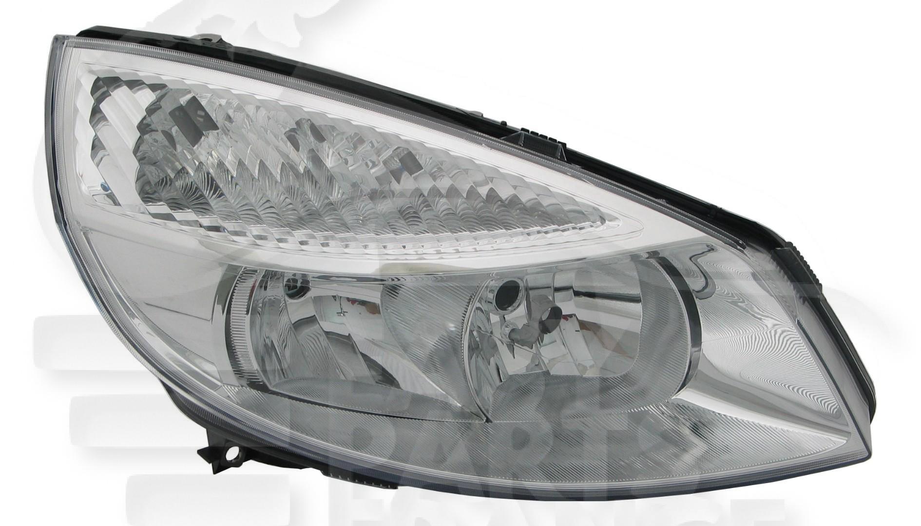 OPT D H7+H7 ELECT S/MOTEUR Pour RENAULT GRAND SCENIC - RN220 01/03→12/06