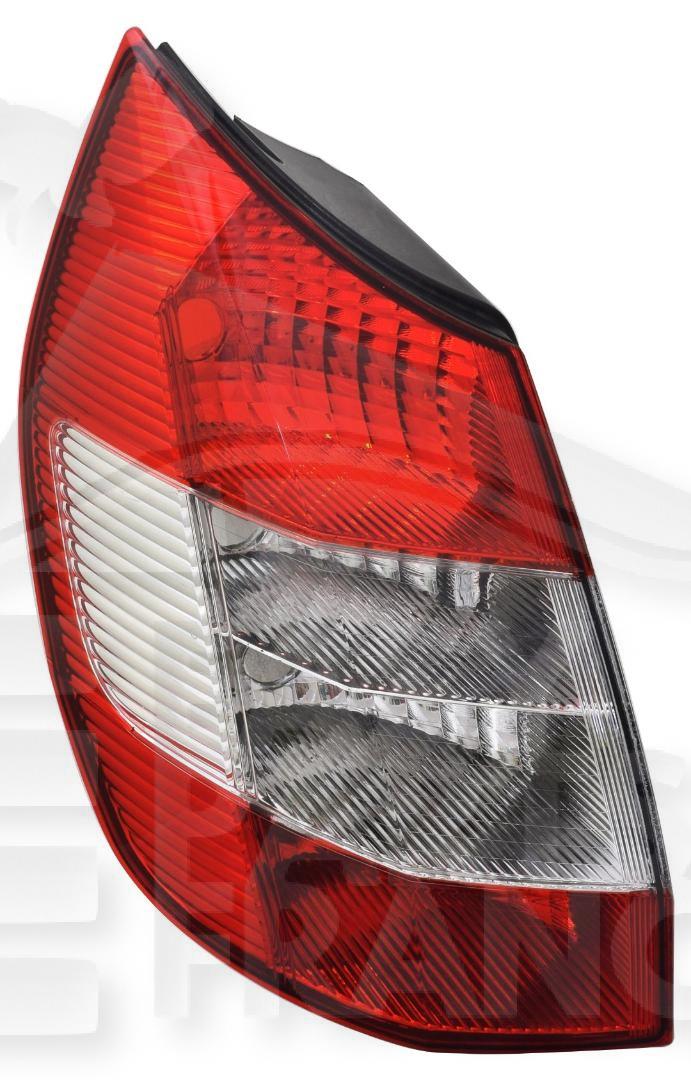 FEU ARG ROUGE/BLANC Pour RENAULT GRAND SCENIC - RN220 01/03→12/06