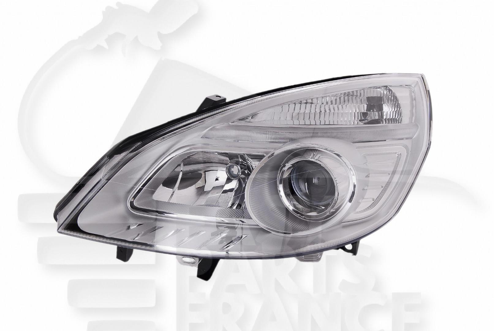 OPT G H7+H7 ELECT S/MOTEUR F/CHROME Pour RENAULT GRAND SCENIC - RN221 01/06→12/09