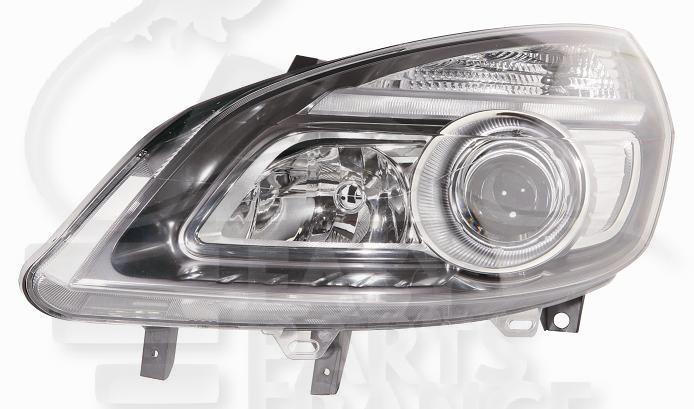 OPT G D1S-H1 ELECT S/MOTEUR F/NOIR Pour RENAULT GRAND SCENIC - RN221 01/06→12/09