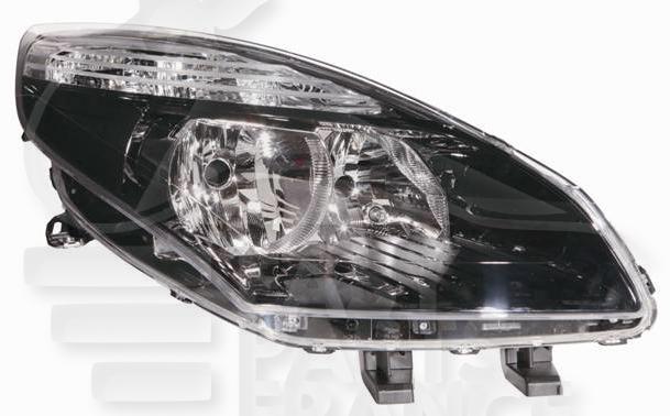 OPT D H7+H7 ELECT S/MOTEUR Pour RENAULT GRAND SCENIC - RN222 01/09→12/12