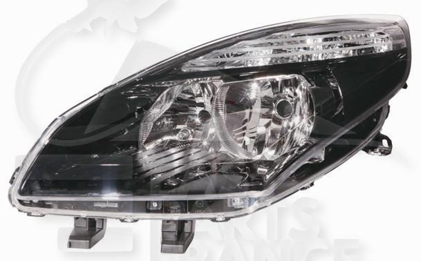 OPT G H7+H7 ELECT S/MOTEUR Pour RENAULT GRAND SCENIC - RN222 01/09→12/12