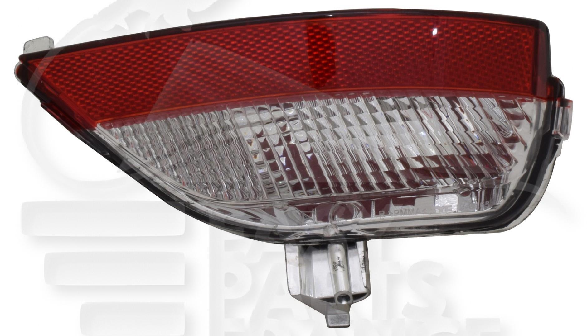 FEU DE RECUL ARD Pour RENAULT GRAND SCENIC - RN222 01/09→12/12