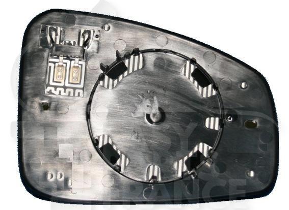 GLACE DE RETRO G CHAUF Pour RENAULT GRAND SCENIC - RN222 01/09→12/12