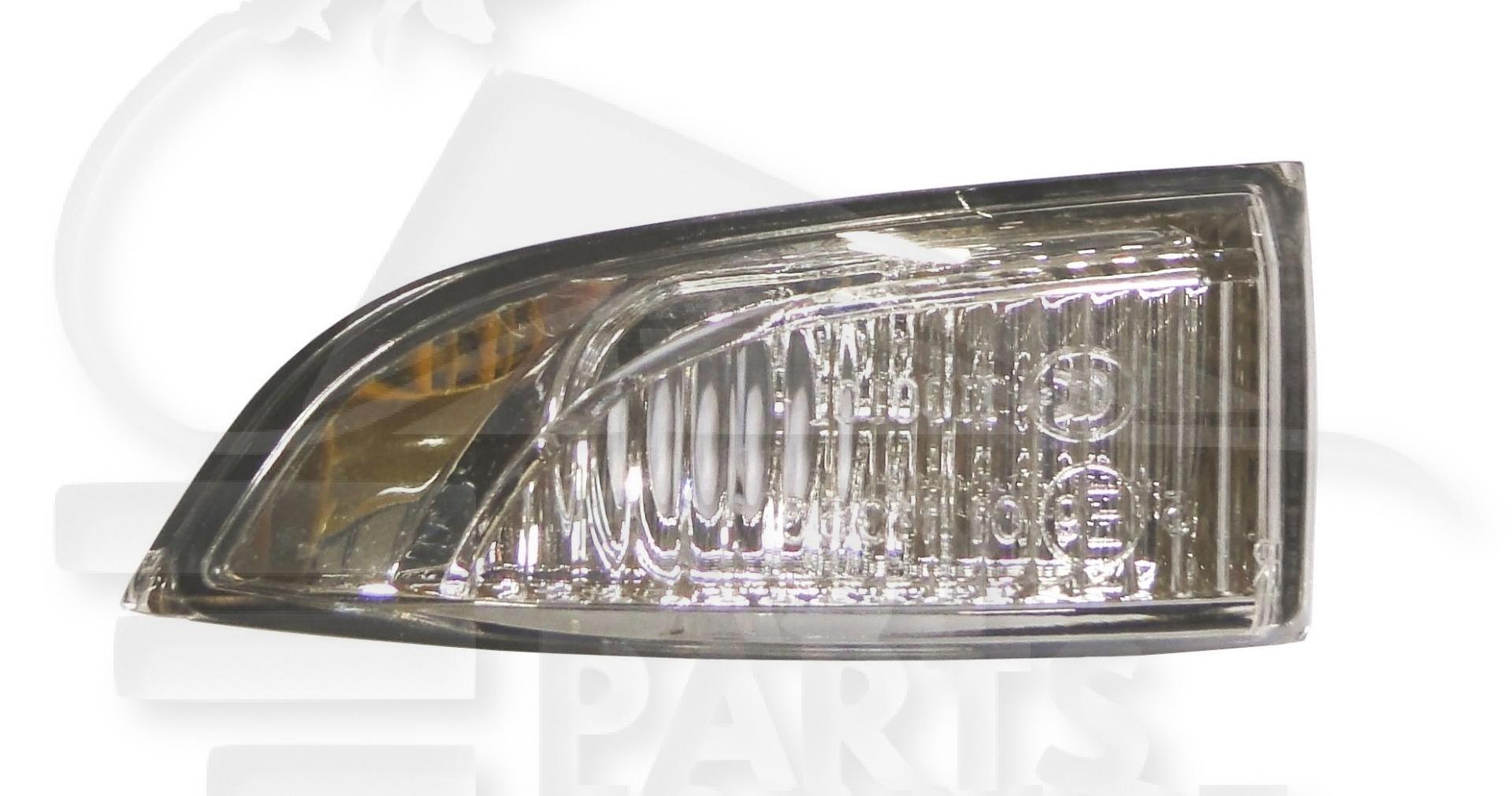 FEU DE RETRO G BLANC WY5W Pour RENAULT GRAND SCENIC - RN222 01/09→12/12