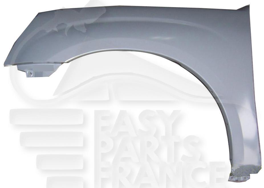 AILE AVG S/FEU S/MOULURE - 4 PTES Pour ISUZU D MAX - IZ011 01/06→