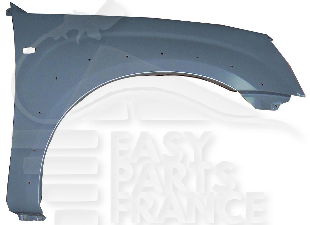 AILE AVD A/FEU A/MOULURE - 4 PTES Pour ISUZU D MAX - IZ011 02/06→12/11