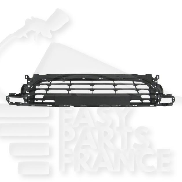 GRILLE DE PC AV CENTRALE INF NOIRE Pour RENAULT CLIO - RN033 08/16→05/19