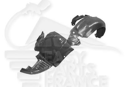 PARE-BOUE AILE AVD sauf RS - 2.0 16 V Pour RENAULT CLIO CAMPUS/STORIA - RN031 07/09→