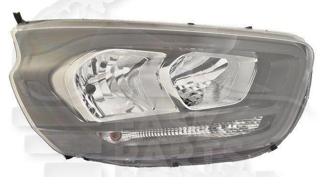 OPT D H7+H15 ELECT A/MOTEUR F/NOIR Pour FORD TRANSIT CUSTOM - FD197 05/18→09/23