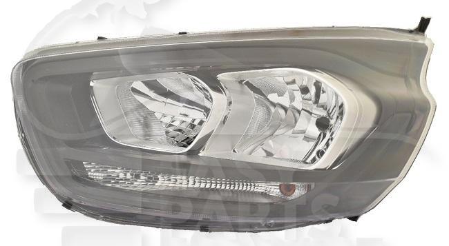 OPT G H7+H15 ELECT A/MOTEUR F/NOIR Pour FORD TRANSIT CUSTOM - FD197 05/18→09/23